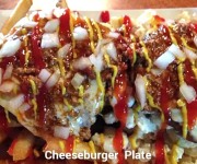 Cheeseburger-Plate